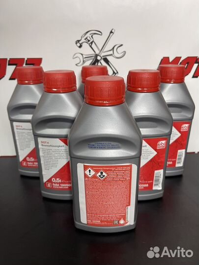 Тормозная жидкость febi DOT 4 180588