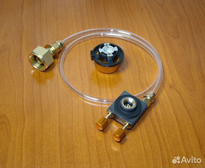 Адаптер для заправки газового баллона