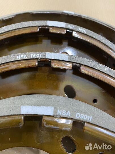 Тормозные колодки задние NSA D9011
