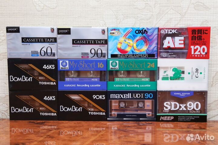 Болванки (аудио) Homeros My Short, Toshiba, Maxell