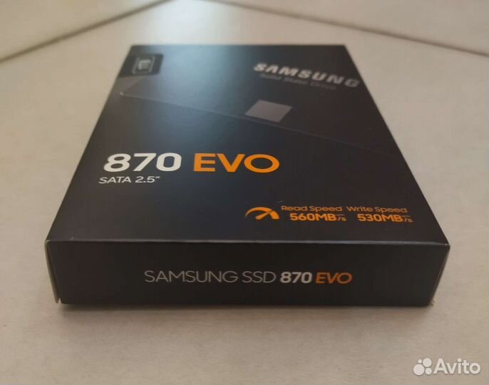 Ssd samsung 870 evo 1tb (новый)