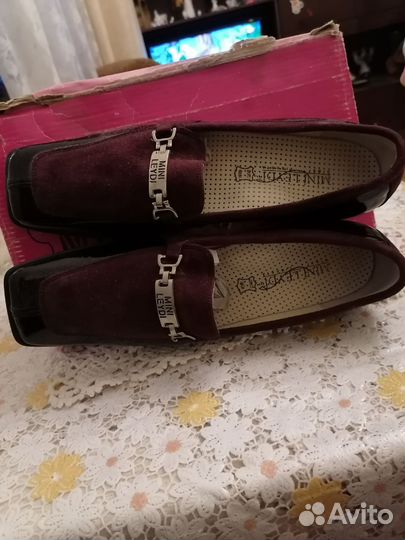Туфли женские 37 размер натуральная замша