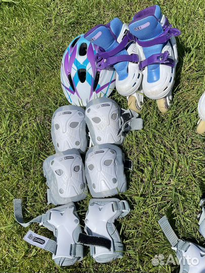 Роликовые коньки детские раздвижные Reaction