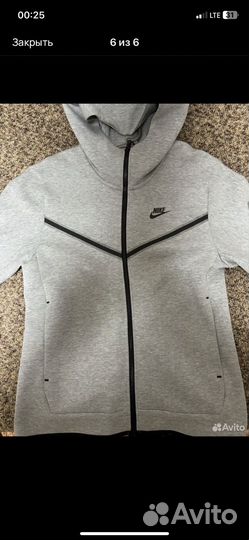 Кофта nike tech fleece