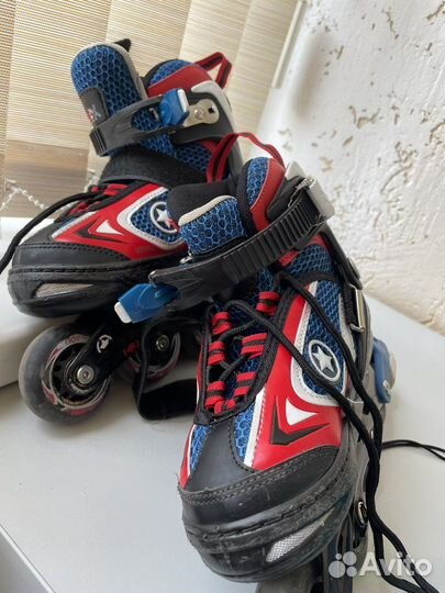 Детские ролики и защита 30 33