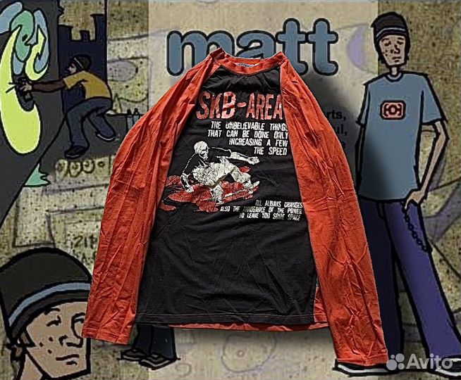 Архивный лонгслив sk8
