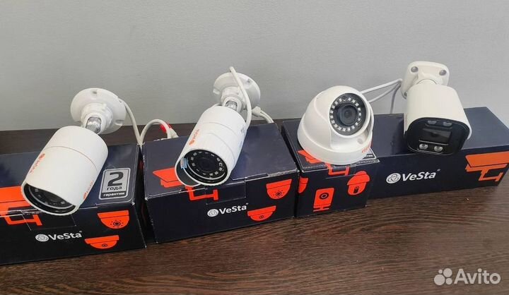 Видеонаблюдение. комплект камер