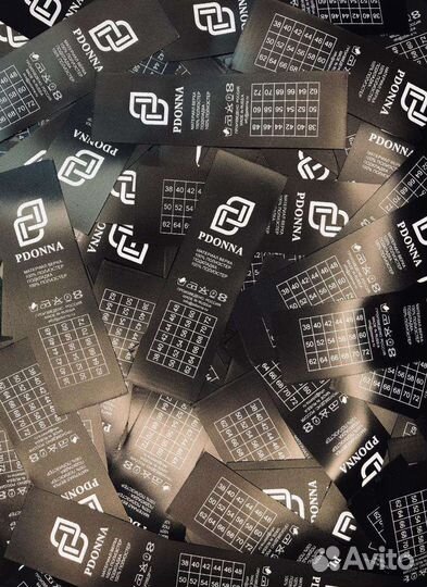 Бирки этикетки ярлыки на заказ