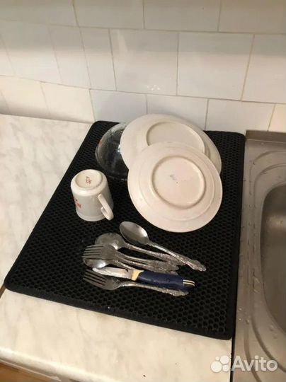 Ева коврик сушилка под посуду на кухню