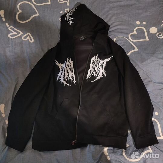 Kофта на молнии y2k