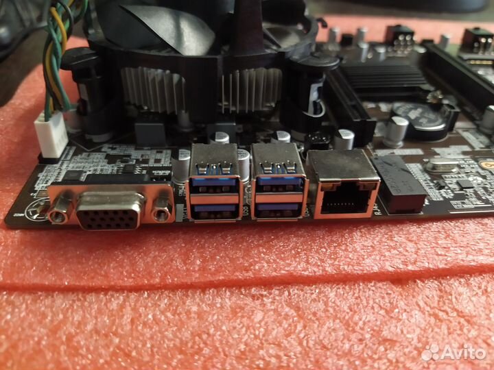 Майнинг комплект B85 G1840 8PCI-e 4Gb 120Gb Новый