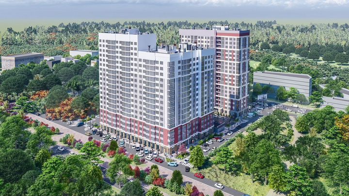 2-к. квартира, 68,4 м², 18/19 эт.