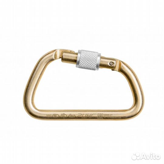 Карабин ринг стальной увел. трапеция,кейлок 50 кН