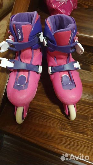 Роликовые коньки детские 32-34 размер
