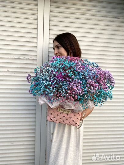 Букет из гипсофилы