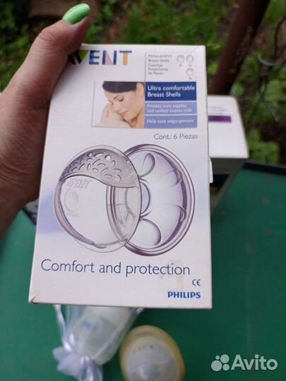 Молокоотсос avent ручной