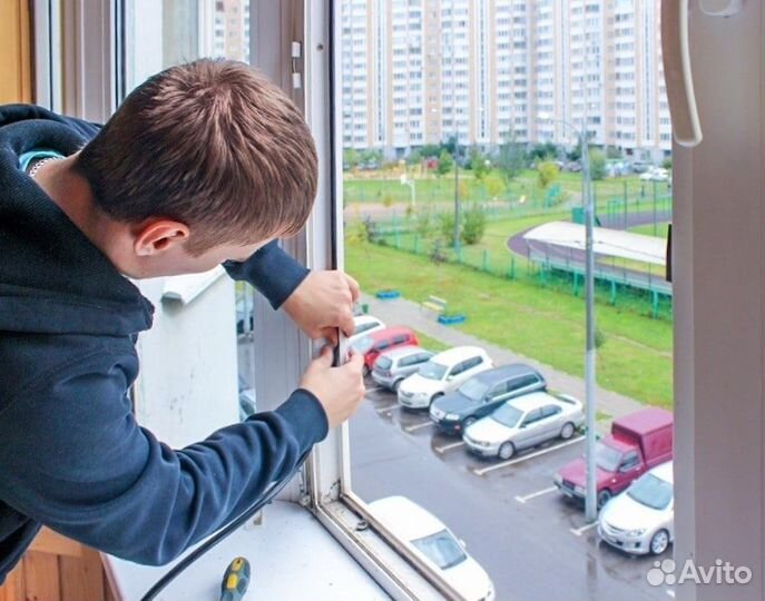 Ремонт окон и дверей, москитные сетки