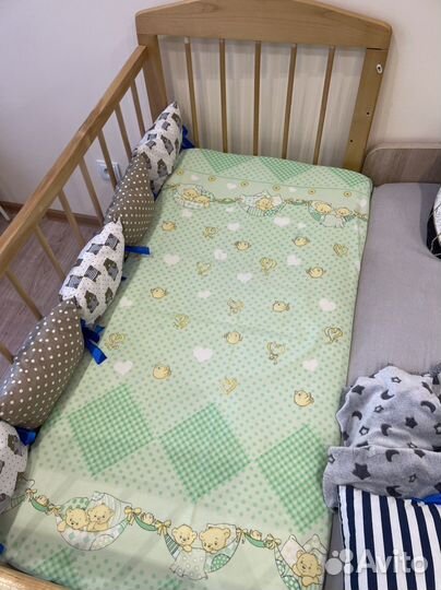 Детское постельное белье в детскую кроватку