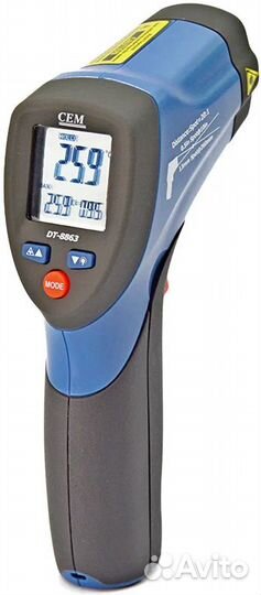 Пирометр CEM DT-8863 от -50 до +800С индикация точки росы