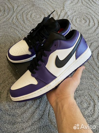 Air jordan 1 low purple