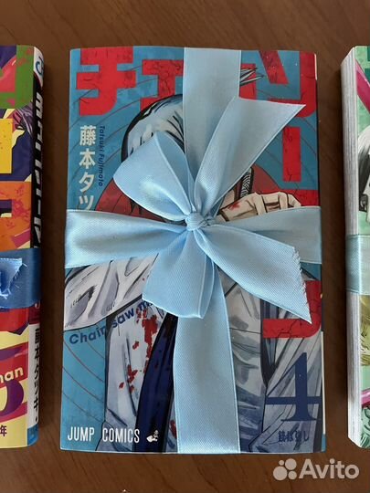 Манга Человек-бензопила на японском Chainsawman