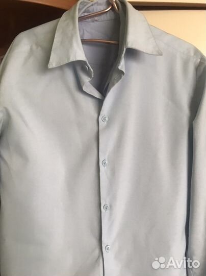 Подростковая рубашка хлопок
