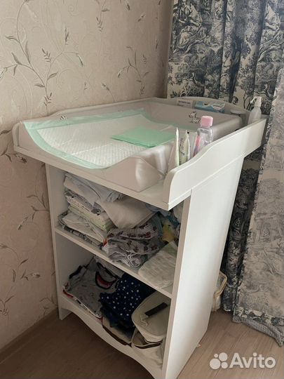 Пеленальный столик IKEA и матрасик