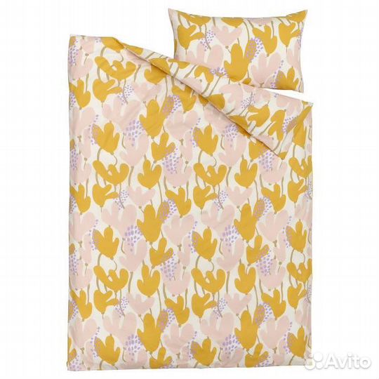 IKEA glansblomma/mannagräs Постельное Бельё