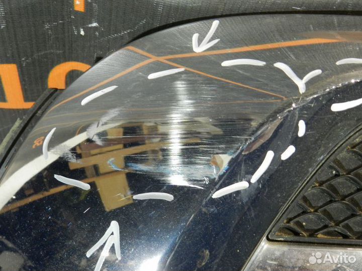 Спойлер бампера заднего - Mercedes-Benz M-W166 AMG