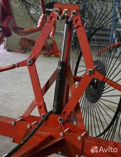 Грабли ворошилки 6-ти метровые / 9-ти колёсные
