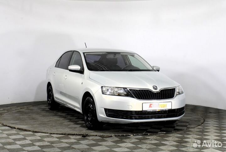 Skoda Rapid 1.6 МТ, 2014, 125 135 км