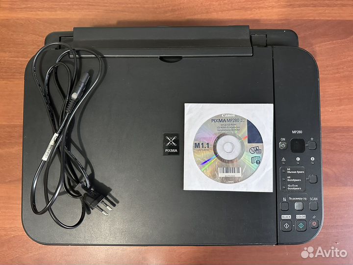 Цветной принтер/сканер/ Canon pixma MP280