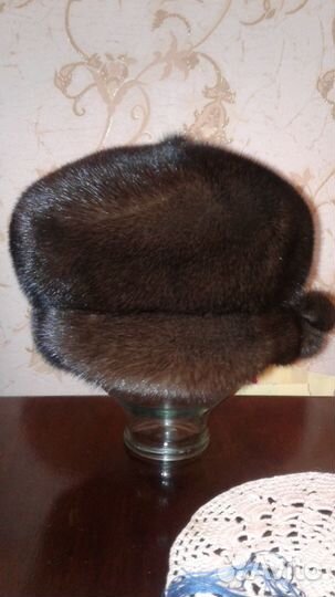 Шапка норковая женская