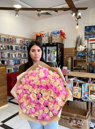 Букет роз 101 роза с доставкой