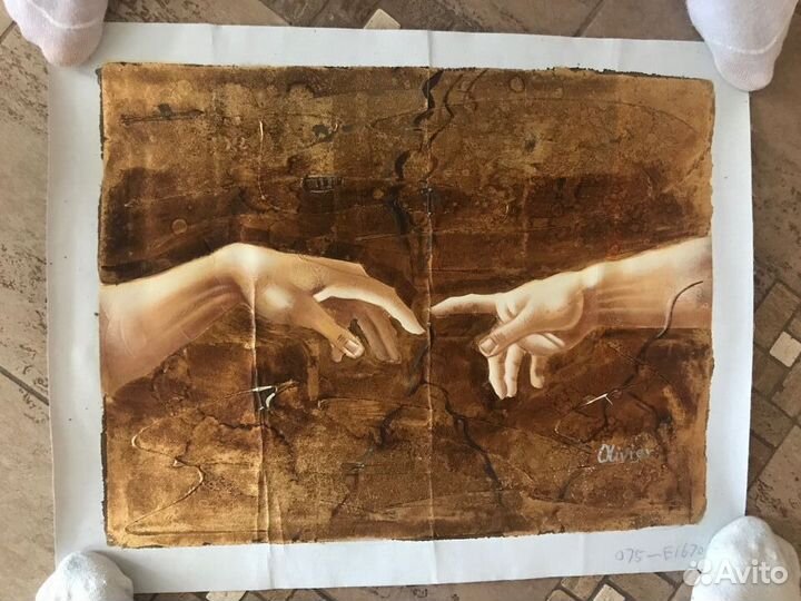 Картина «Сотворение Адама»