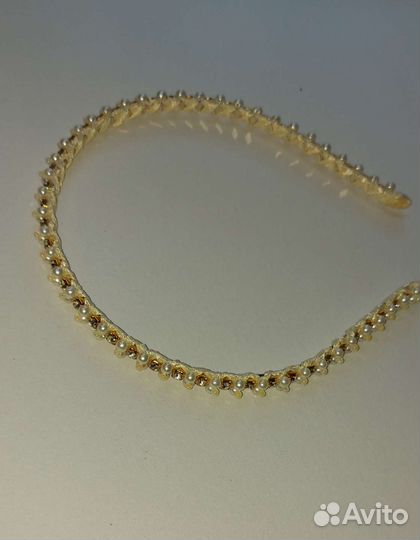 Ободок для волос ручной работы