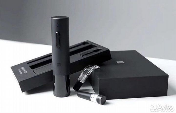 Винный набор Huo Hou HU 0047, черный, штопор эл