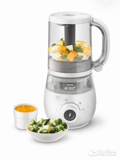 Пароварка блендер philips avent 4 в 1