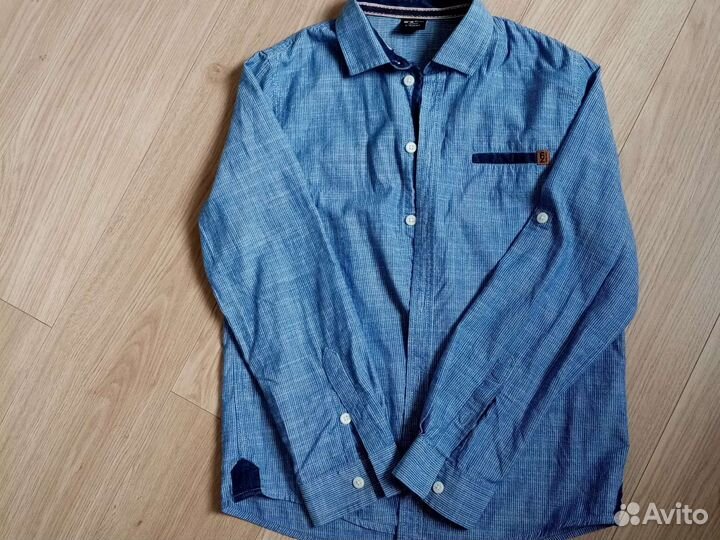 Рубашки на мальчика 134 140