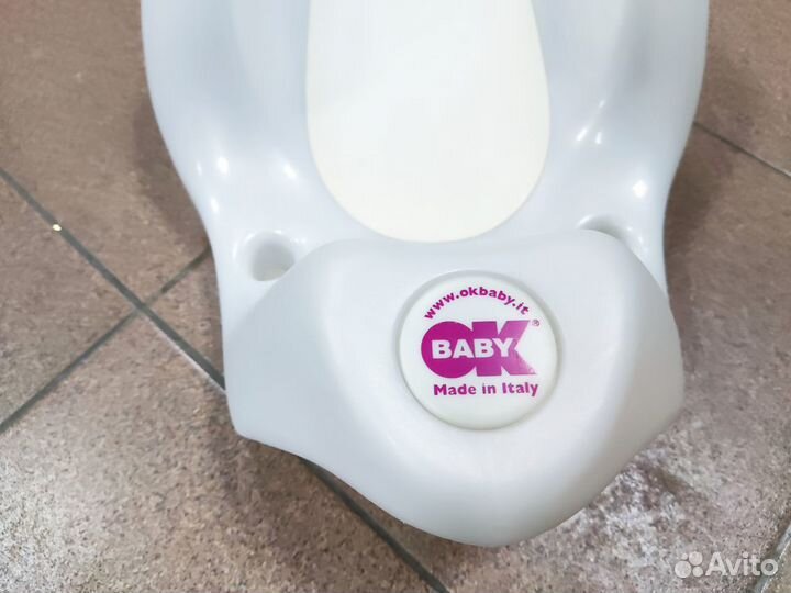 Ok Baby Горка в ванну Buddy 68 цвет белый