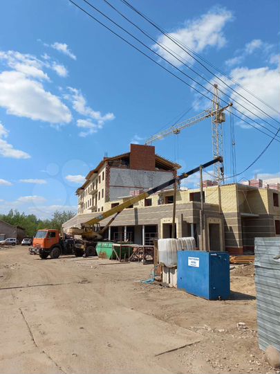 1-к. квартира, 35,7 м², 1/4 эт.