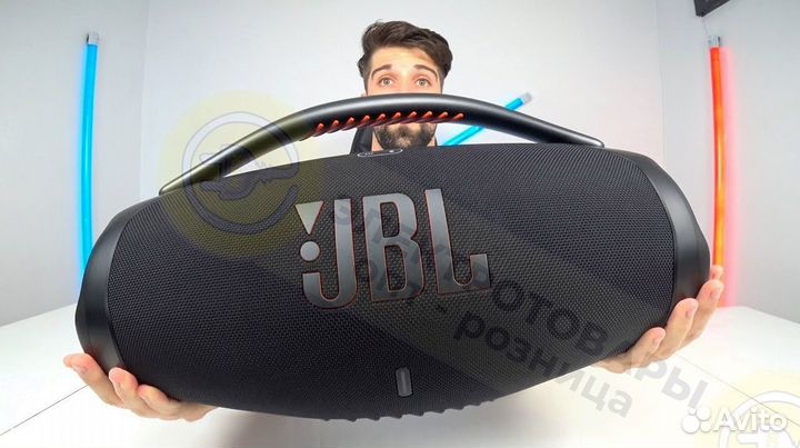 Умная Bluetooth-акустическая система JBL Boombox 3