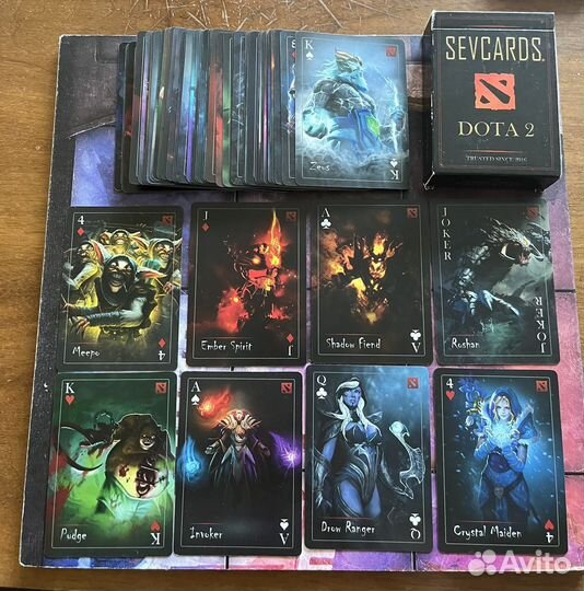 Игральные карты Dota 2