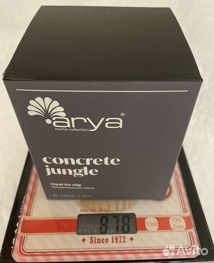 Свеча Arya мужская Concrete Jungles