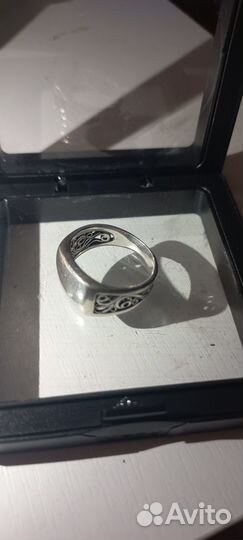 Серебряный мужской перстень