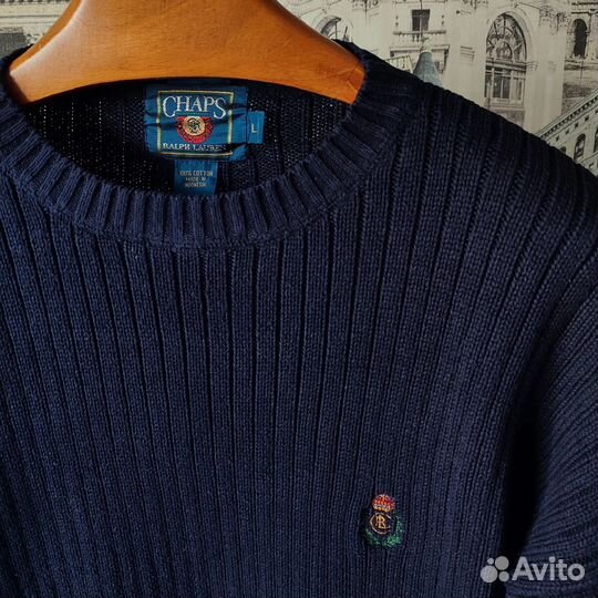 Свитер chaps Ralph Lauren sweater 90s vtg оригинал