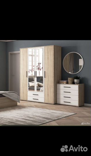 Шкаф 4х створчатый 160см Соната