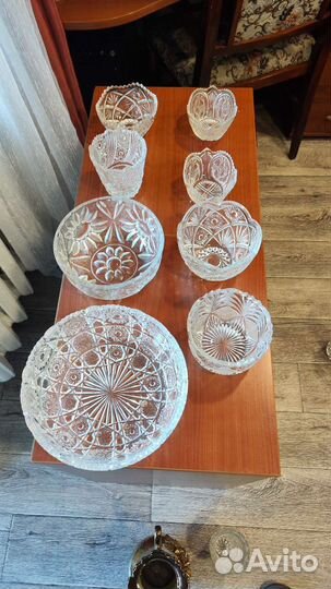 Хрустальная салатница