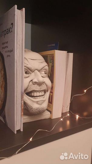 Голова из гипса. 