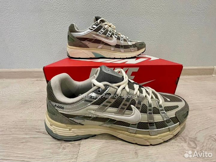 Nike P-6000 flat pewter оригинал